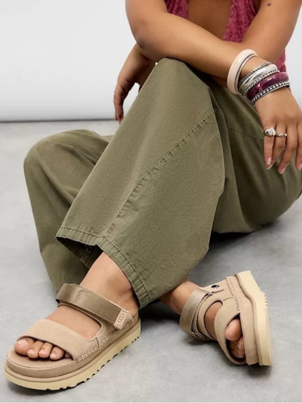 🐏Size 10 - NWT: UGG - Women's Goldenstar Glide Sandals